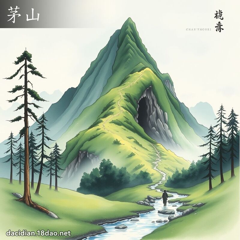 茅山 - 國語大辭典配圖