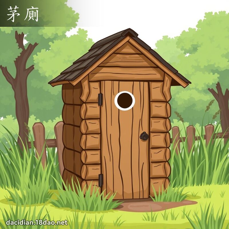 茅厕 - 国语大辞典配图