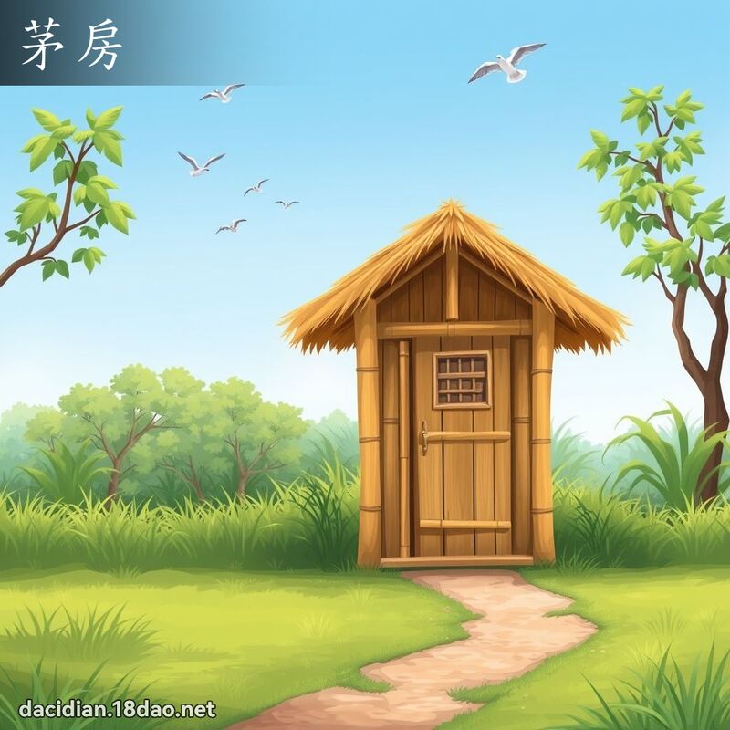 茅房 - 國語大辭典配圖