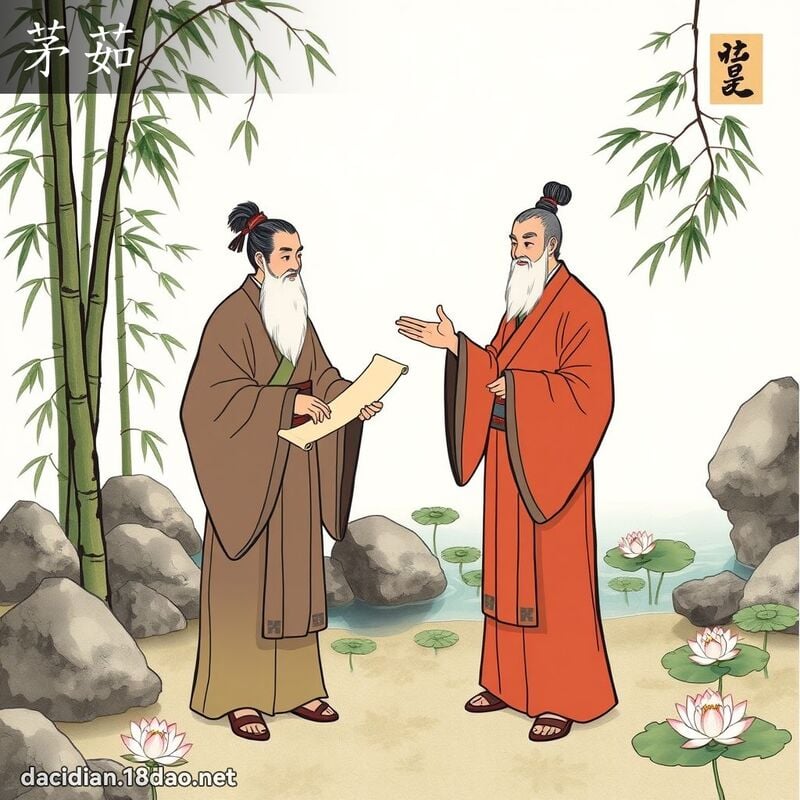 茅茹 - 国语大辞典配图