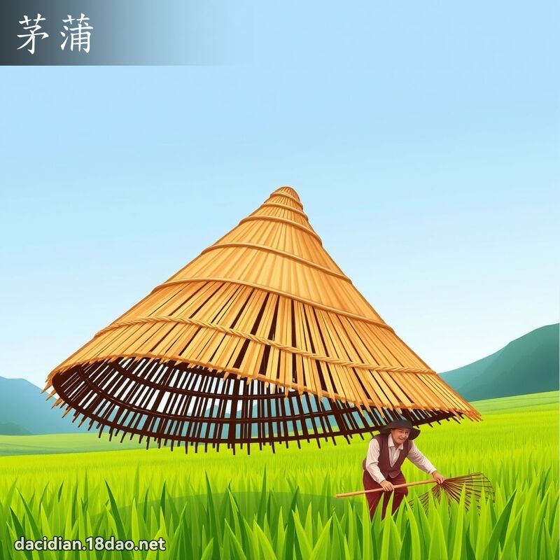 茅蒲 - 国语大辞典配图