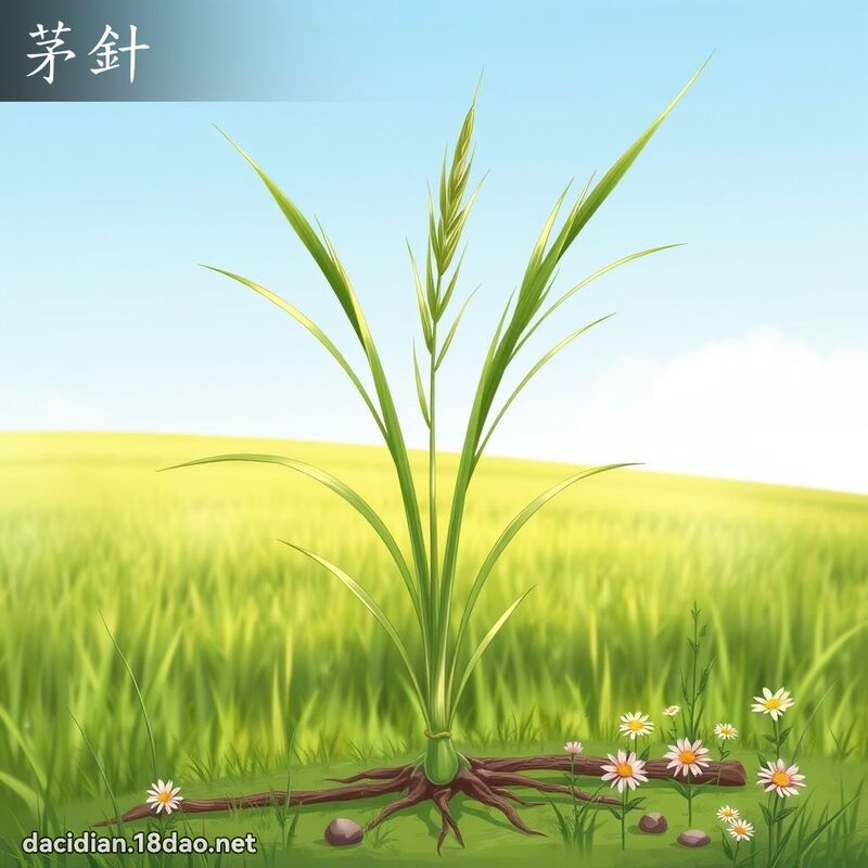 茅针 - 国语大辞典配图