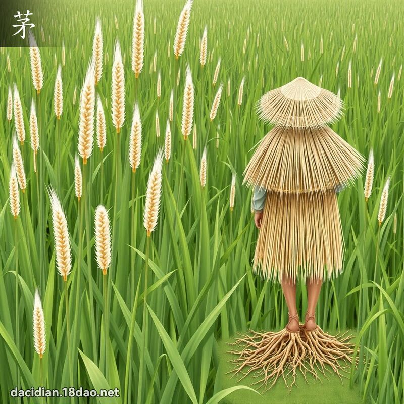 茅 - 國語大辭典配圖