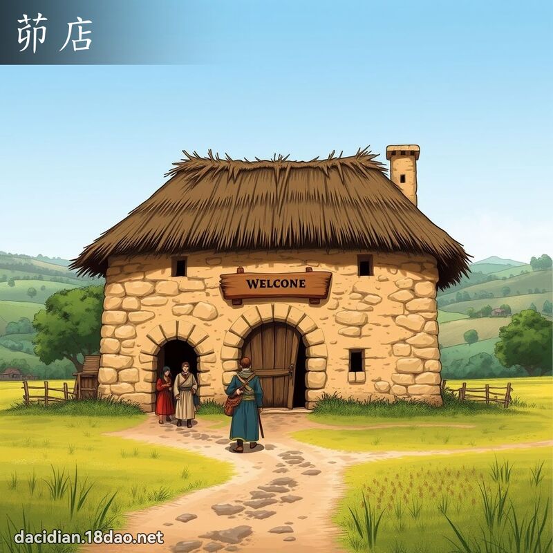 茆店 - 国语大辞典配图
