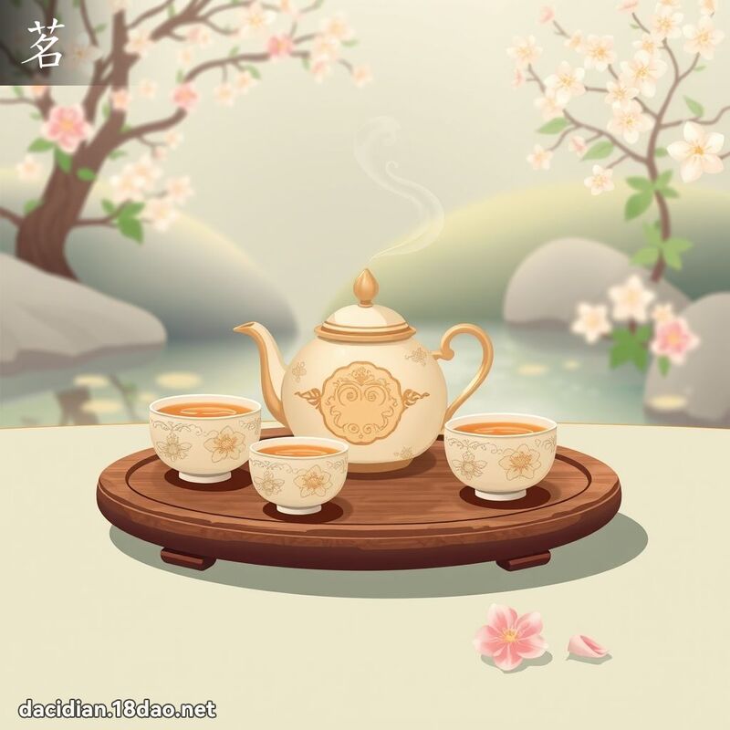 汉字: 茗 (多音字)