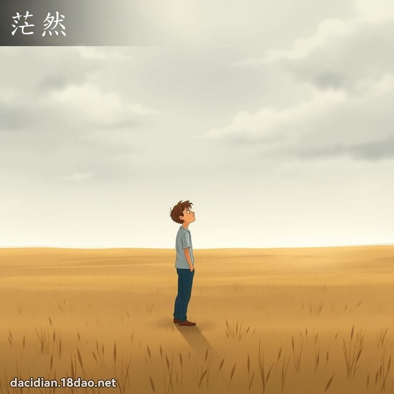 茫然 - 國語大辭典配圖
