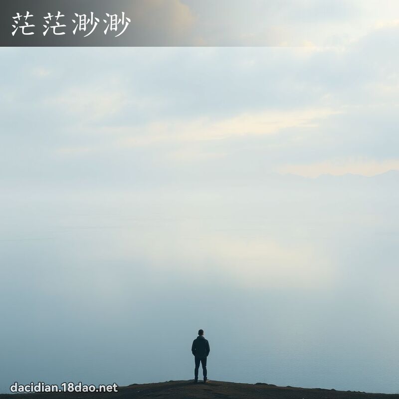 茫茫渺渺 - 國語大辭典配圖