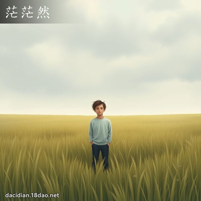 茫茫然 - 国语大辞典配图
