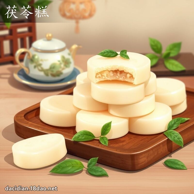 茯苓糕 - 国语大辞典配图