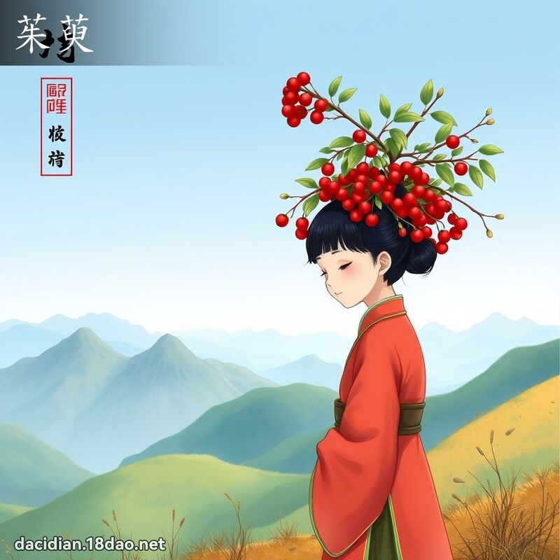 茱萸 - 国语大辞典配图