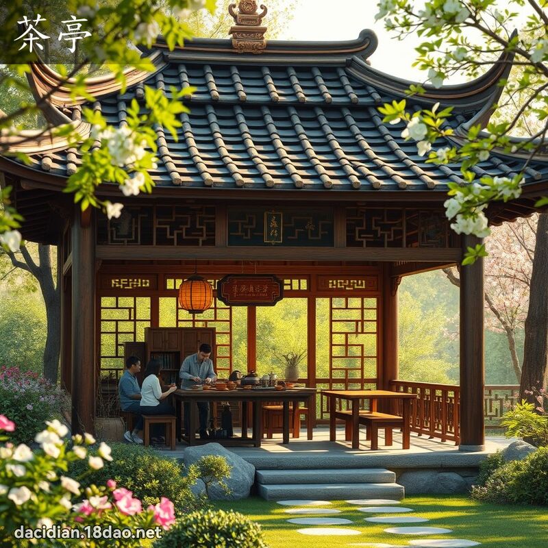 茶亭 - 国语大辞典配图