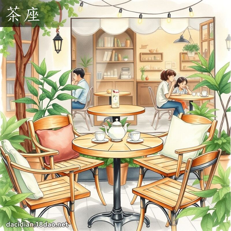 茶座 - 國語大辭典配圖