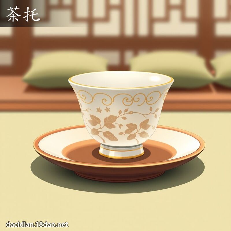 茶托 - 国语大辞典配图
