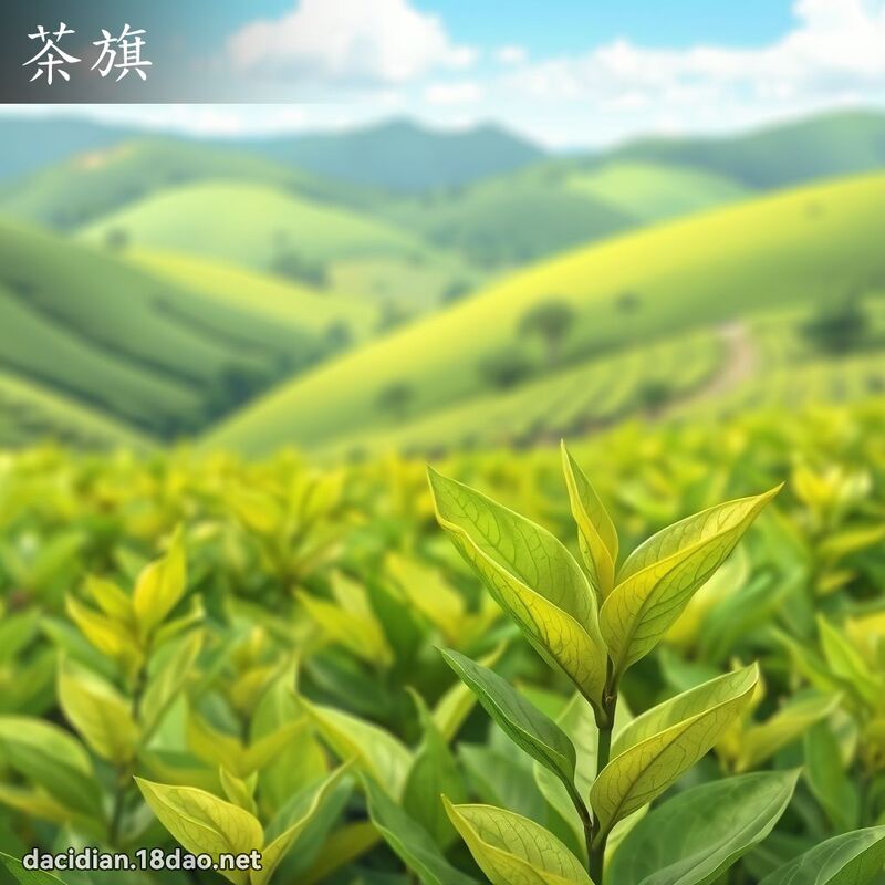 茶旗 - 國語大辭典配圖