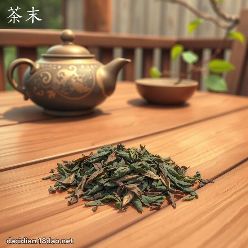 茶末 - 國語大辭典配圖