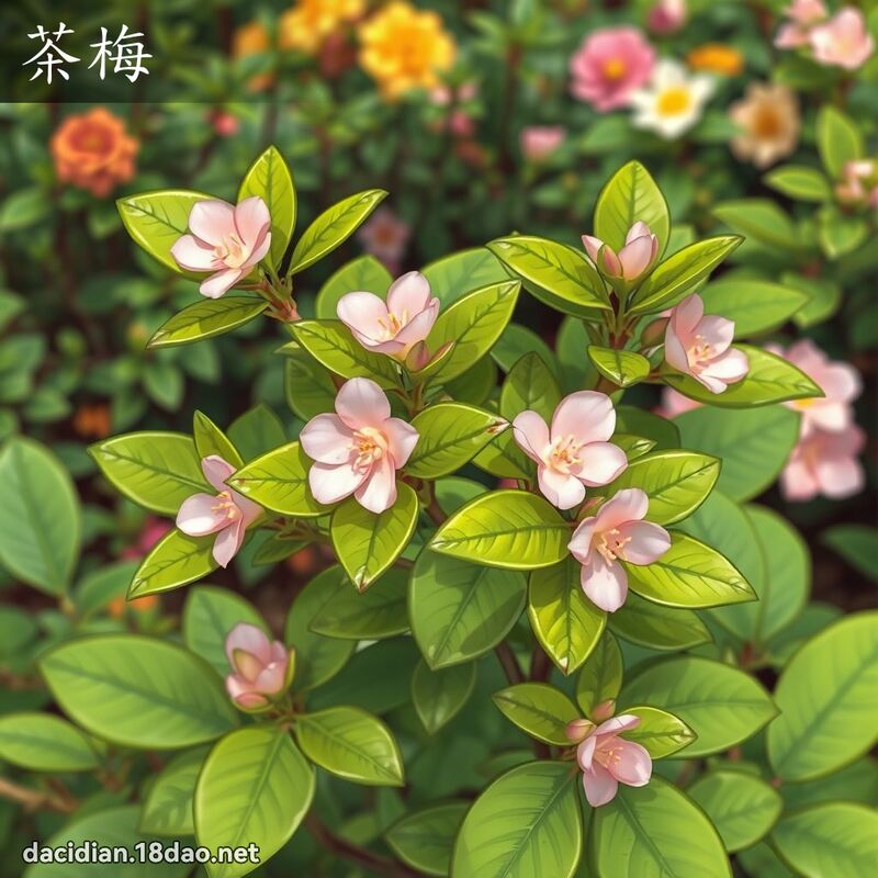 茶梅 - 國語大辭典配圖