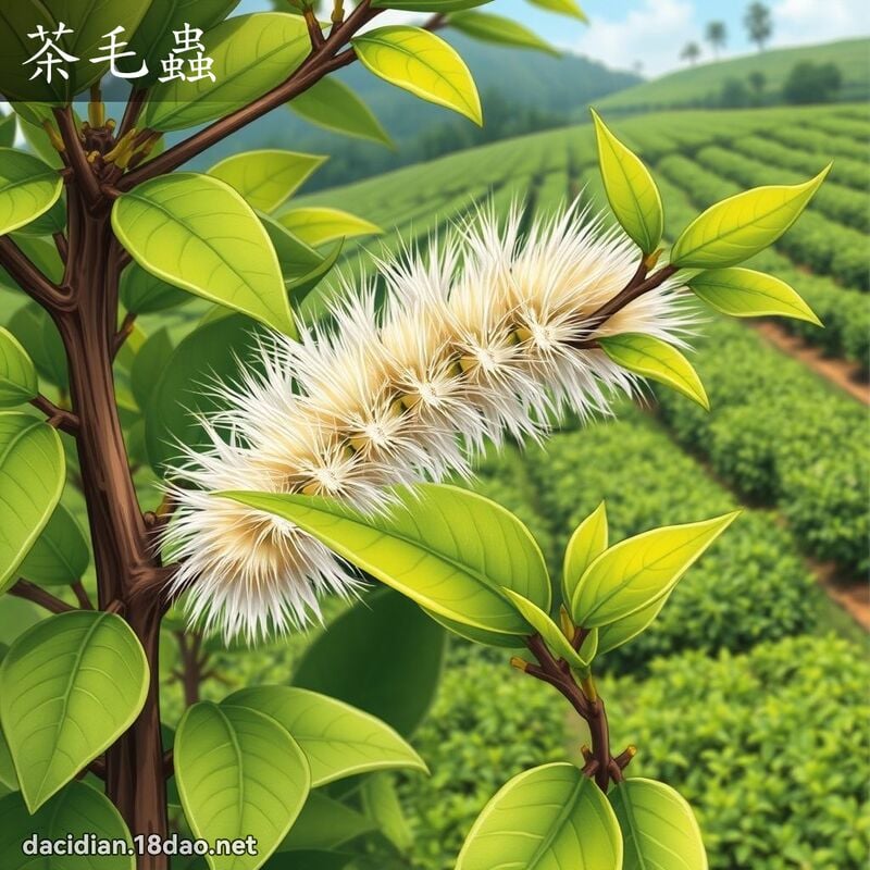 茶毛蟲 - 國語大辭典配圖