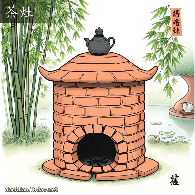 茶灶 - 国语大辞典配图