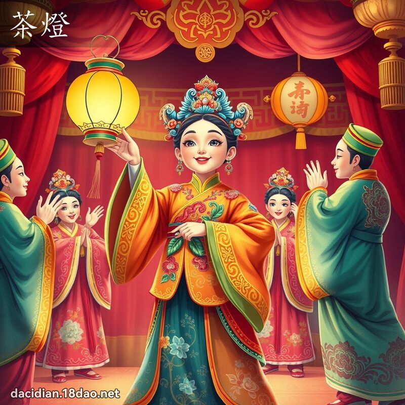 茶灯 - 国语大辞典配图