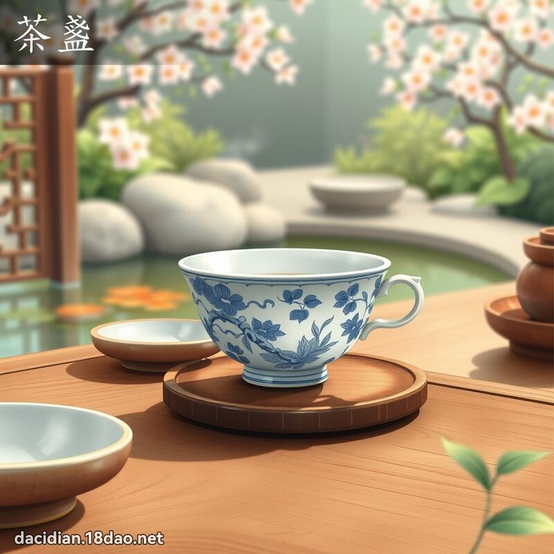 茶盞 - 國語大辭典配圖