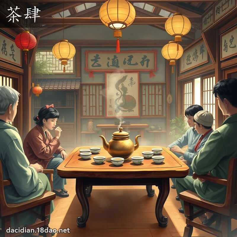 茶肆 - 国语大辞典配图