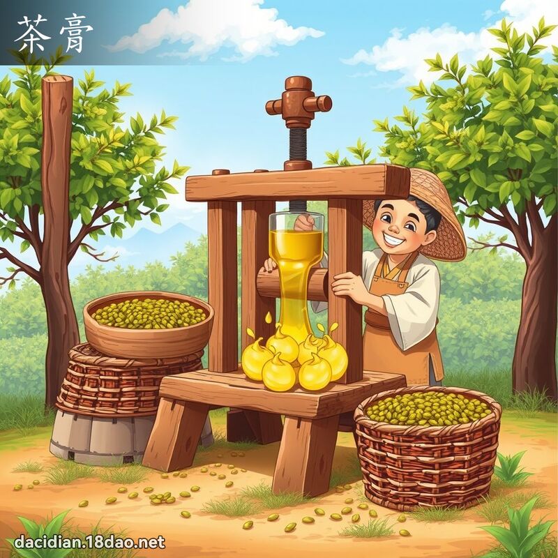 茶膏 - 国语大辞典配图