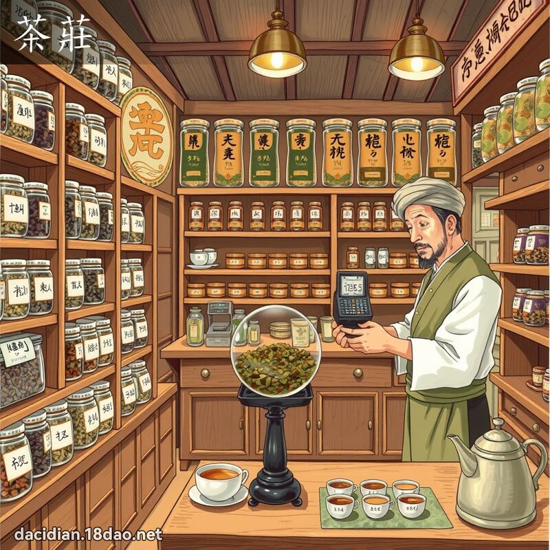 茶莊 - 國語大辭典配圖