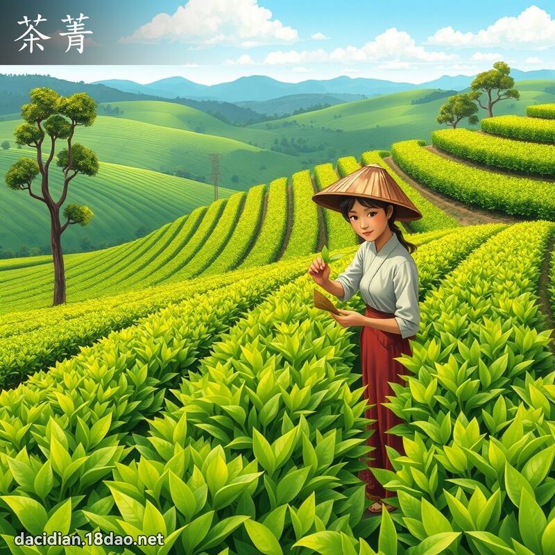 茶菁 - 国语大辞典配图
