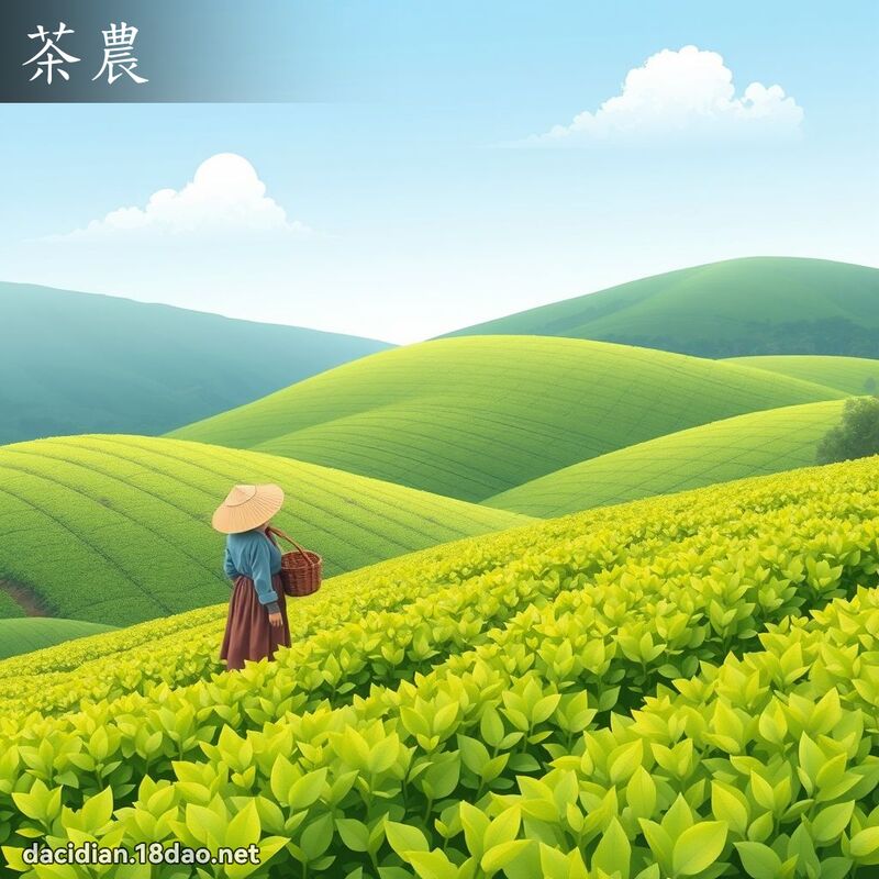 茶農 - 國語大辭典配圖
