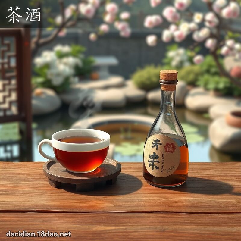 茶酒 - 國語大辭典配圖