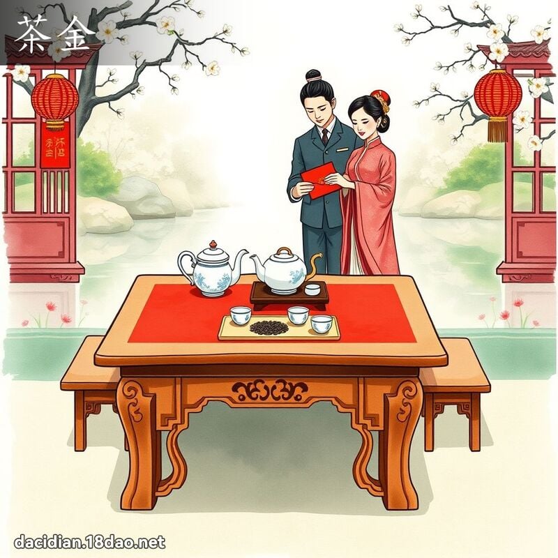 茶金 - 国语大辞典配图