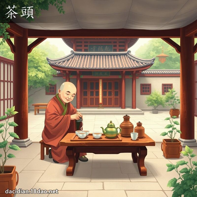 茶頭 - 國語大辭典配圖