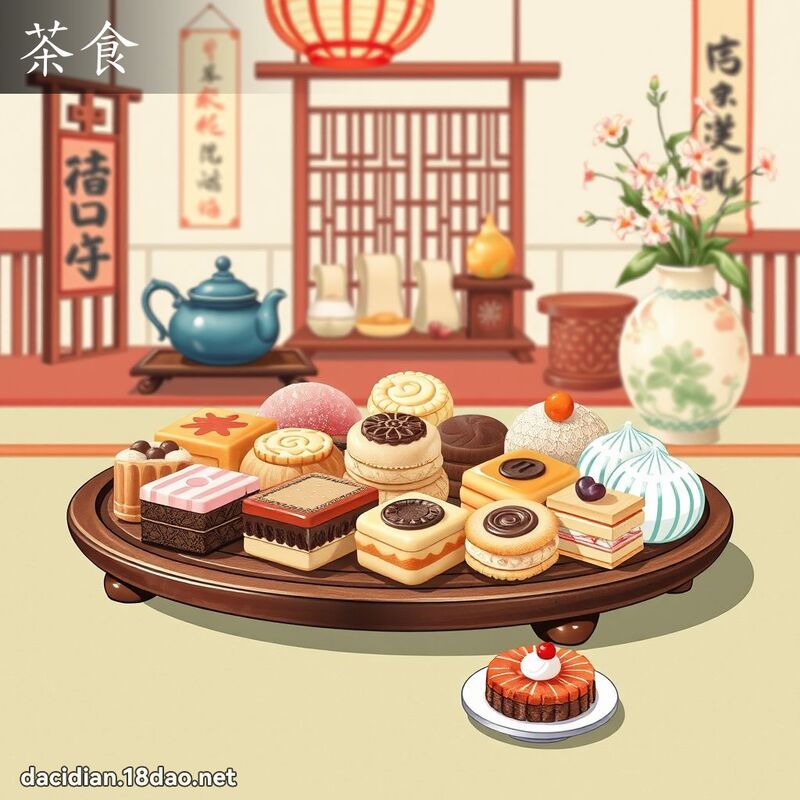茶食 - 國語大辭典配圖