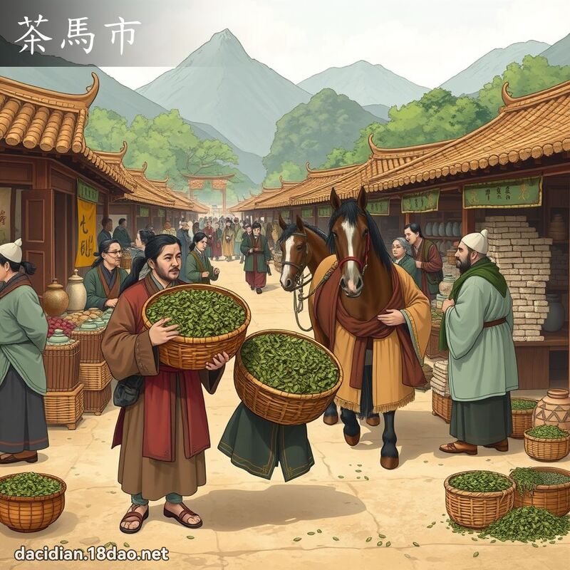 茶馬市 - 國語大辭典配圖