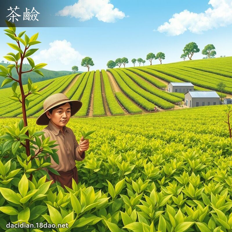 茶鹼 - 國語大辭典配圖