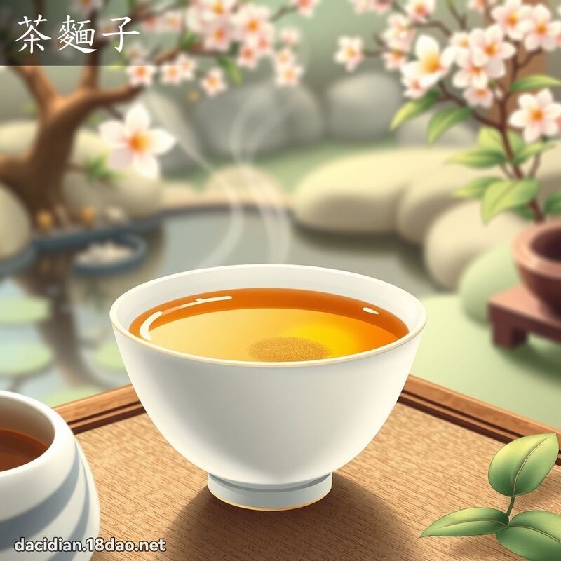茶麵子 - 國語大辭典配圖