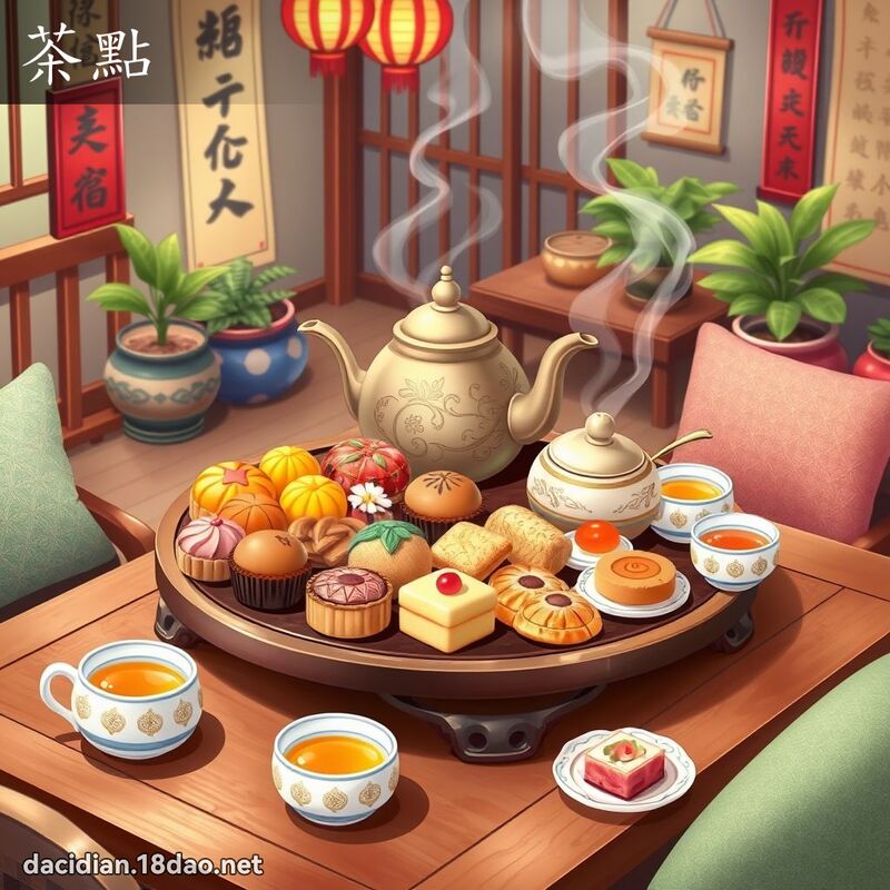 茶點 - 國語大辭典配圖