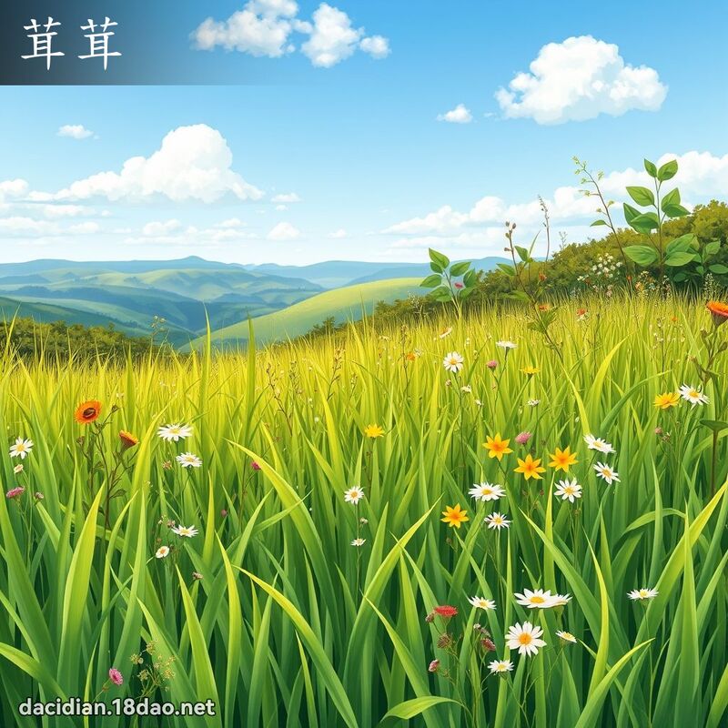 茸茸 - 国语大辞典配图