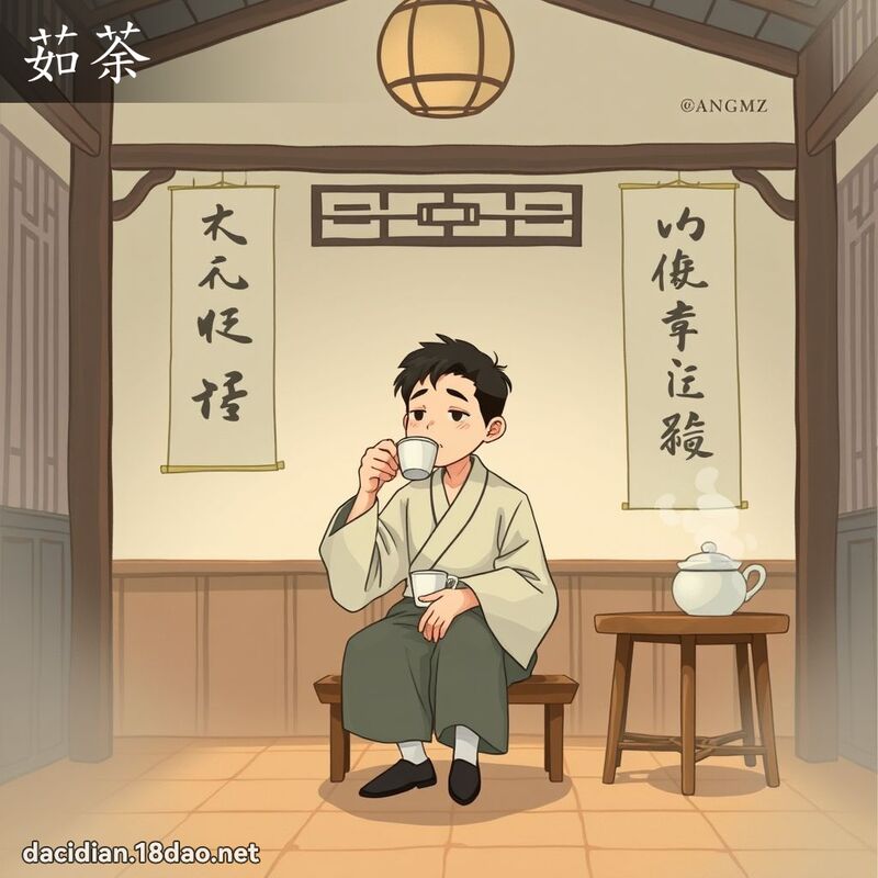 茹荼 - 國語大辭典配圖