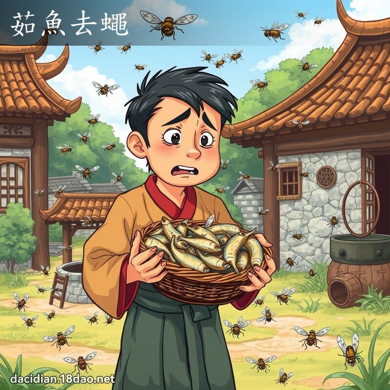 茹魚去蠅 - 國語大辭典配圖