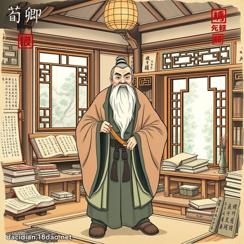 荀卿 - 國語大辭典配圖