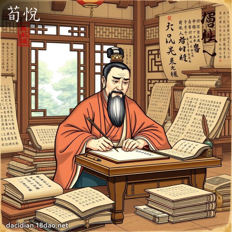 荀悅 - 國語大辭典配圖