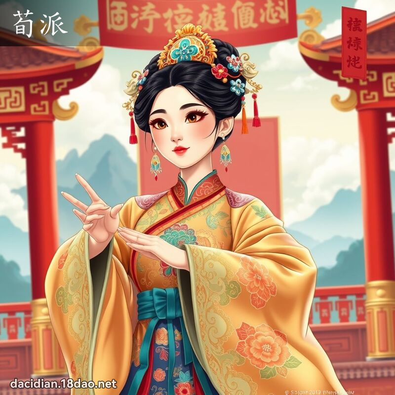 荀派 - 國語大辭典配圖
