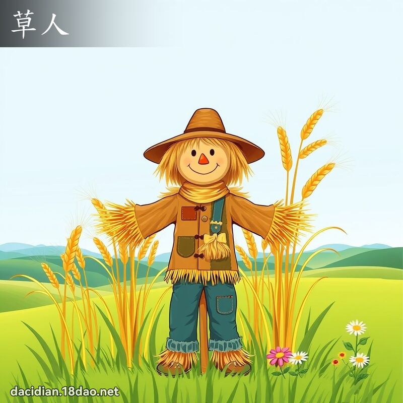 草人 - 国语大辞典配图