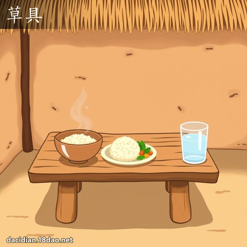 草具 - 國語大辭典配圖