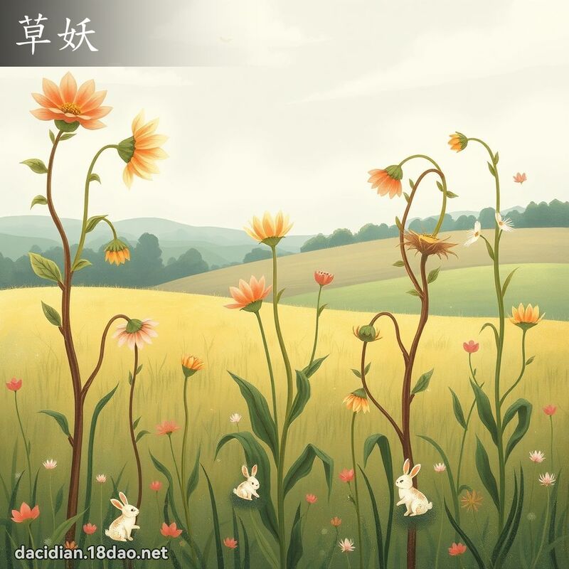 草妖 - 国语大辞典配图