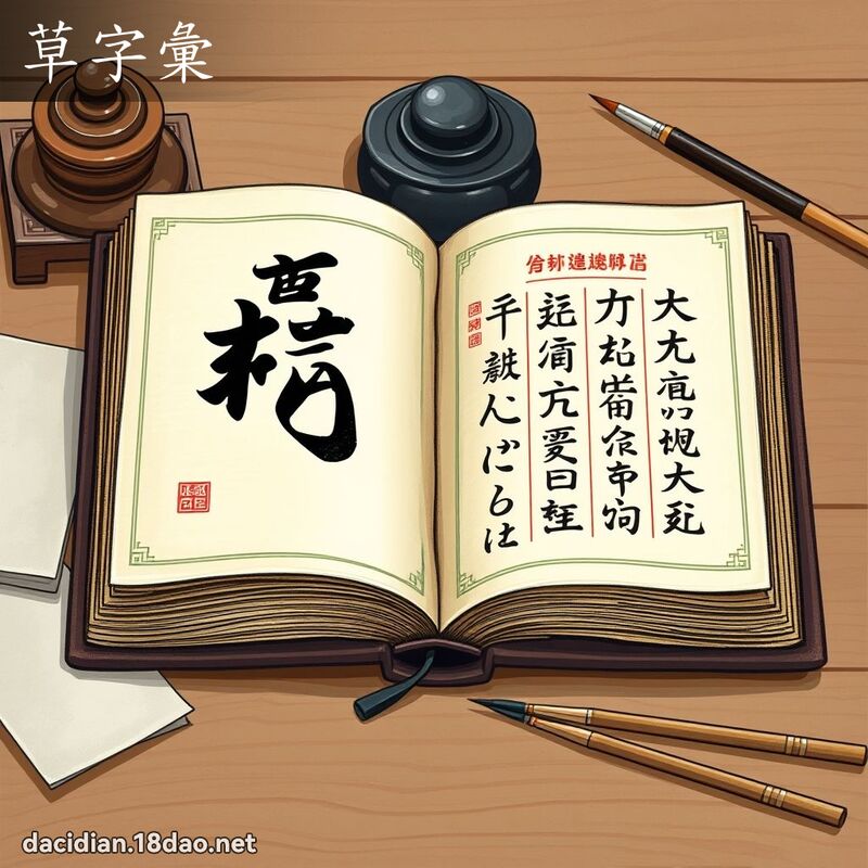 草字彙 - 國語大辭典配圖