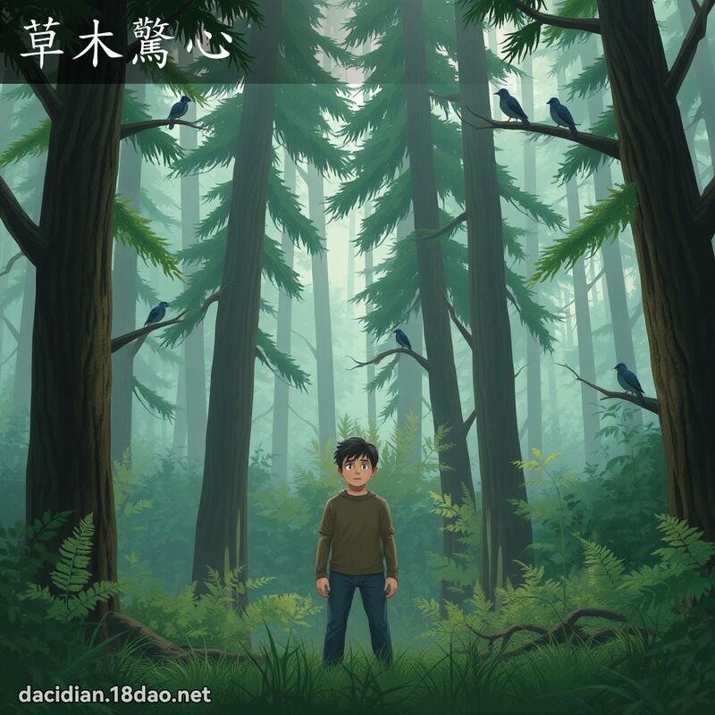 草木驚心 - 國語大辭典配圖
