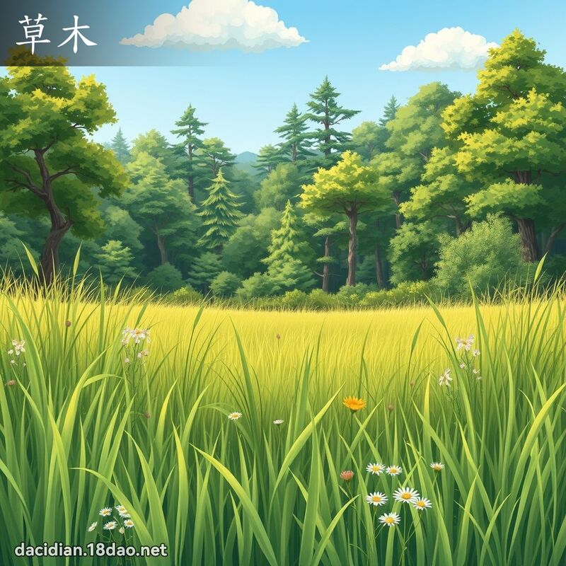 草木 - 國語大辭典配圖