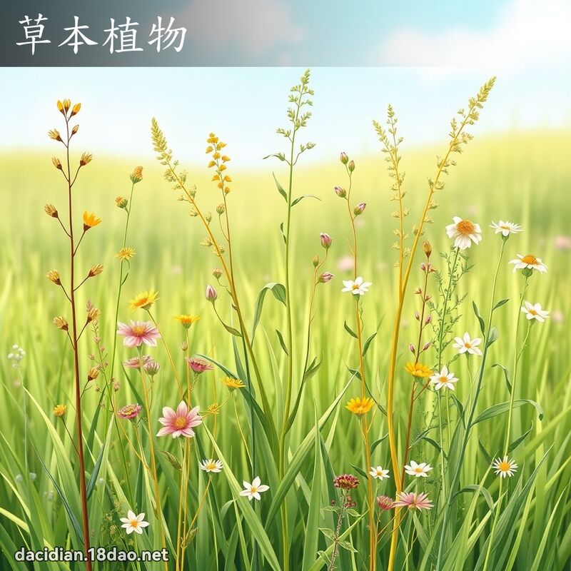 草本植物 - 国语大辞典配图